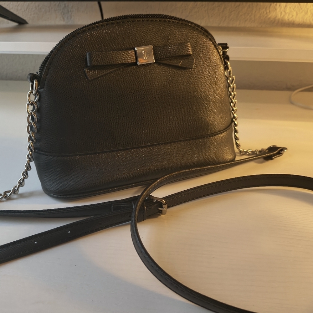 Nine West Black Crossbody Bag with Adjustable Strap